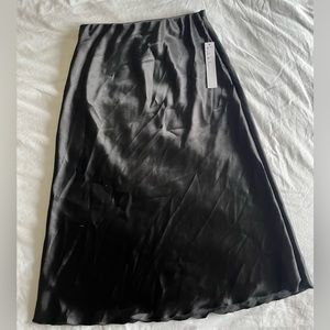 Nicole Miller black midi skirt